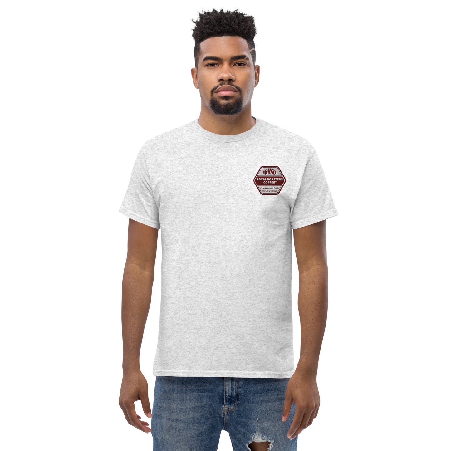 Royal Roasters Embroidered Men's Classic Tee