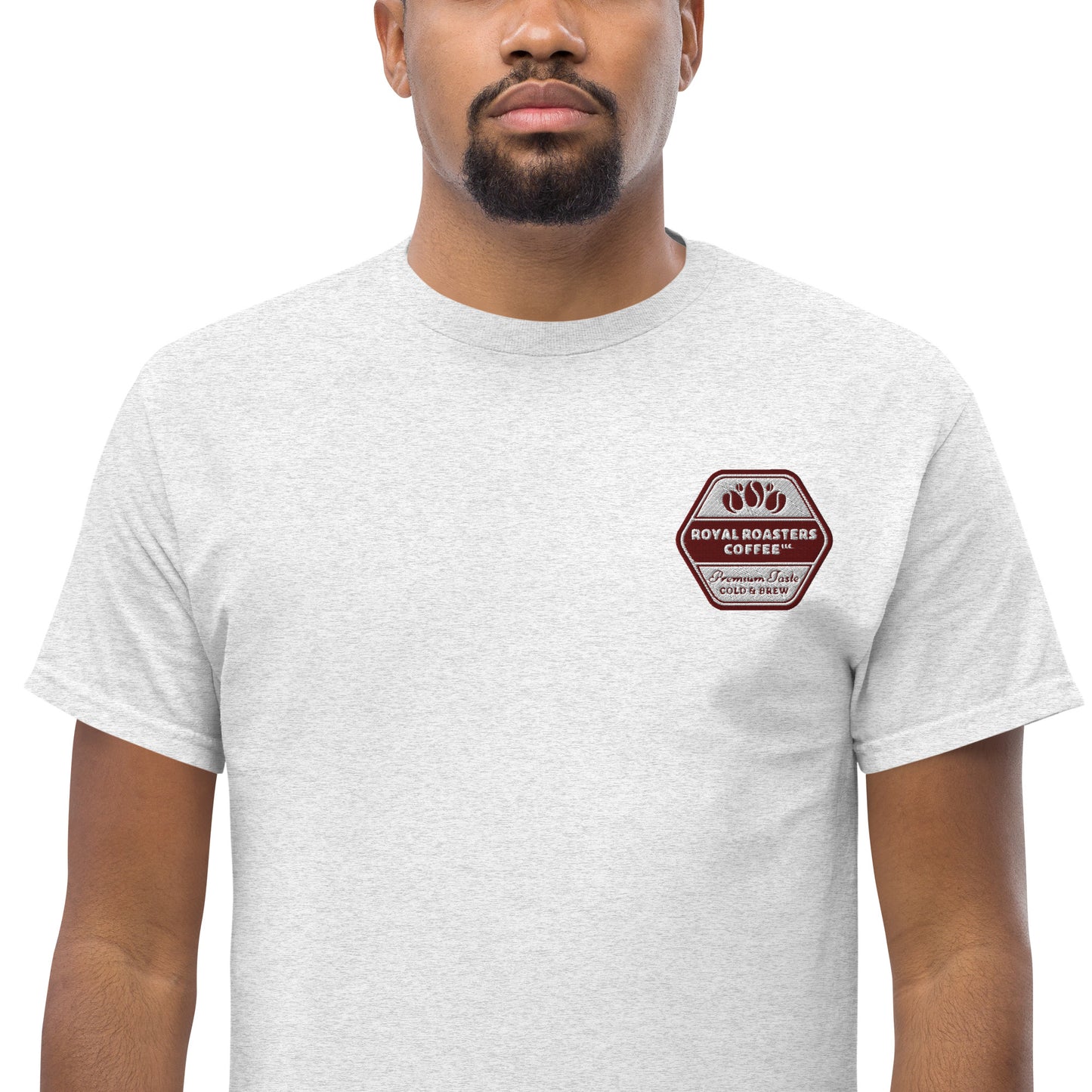 Royal Roasters Embroidered Men's Classic Tee