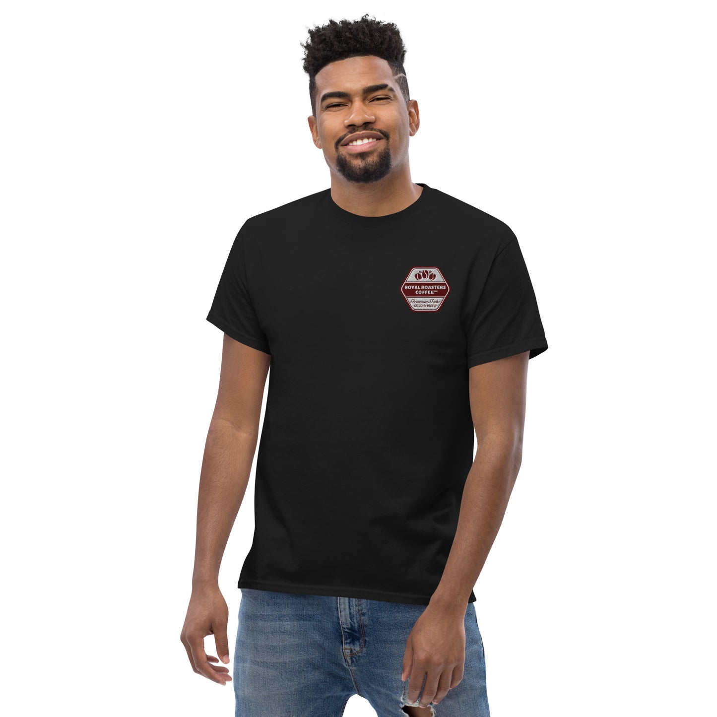 Royal Roasters Embroidered Men's Classic Tee