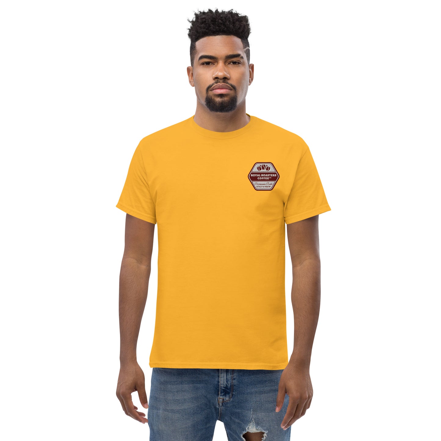 Royal Roasters Embroidered Men's Classic Tee