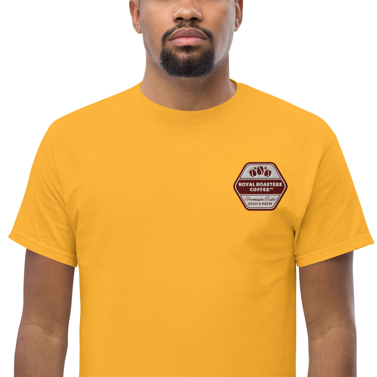 Royal Roasters Embroidered Men's Classic Tee