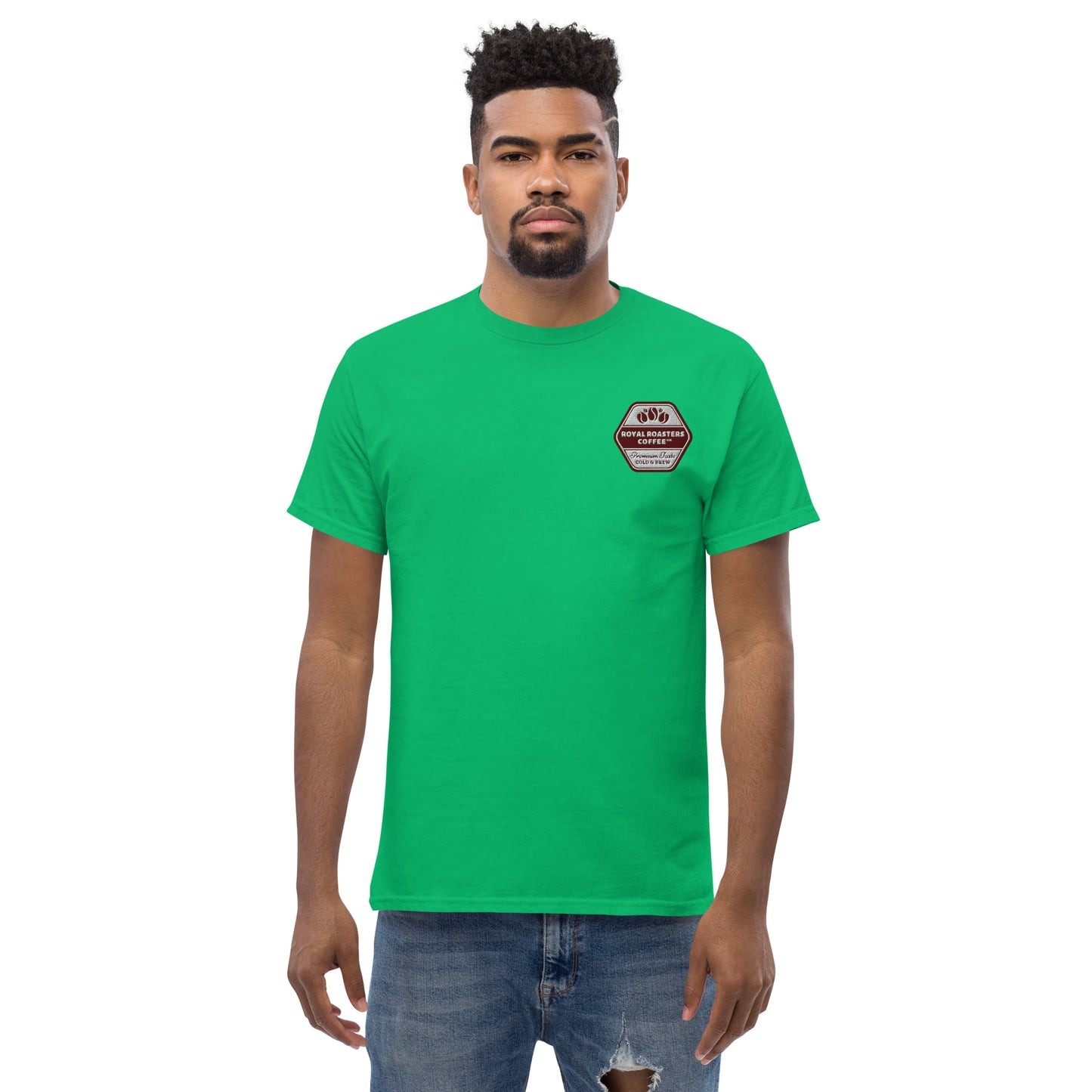 Royal Roasters Embroidered Men's Classic Tee