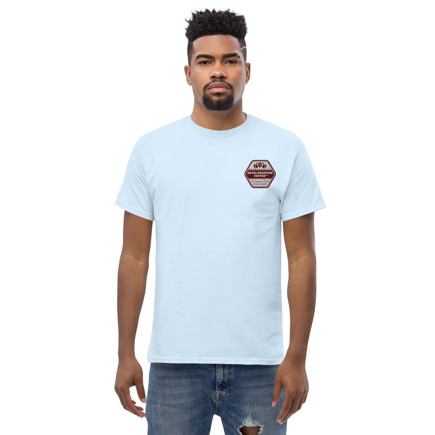 Royal Roasters Embroidered Men's Classic Tee