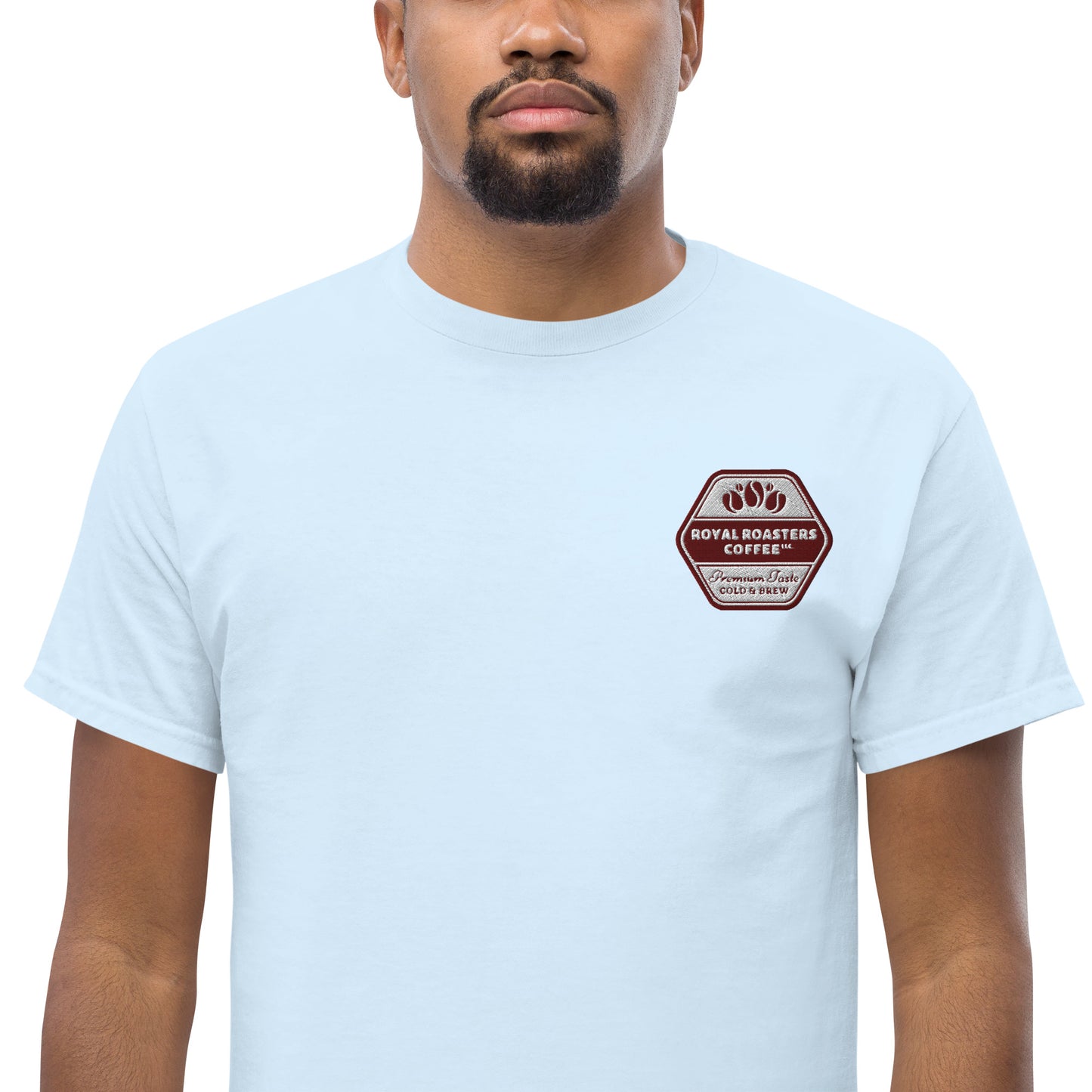 Royal Roasters Embroidered Men's Classic Tee