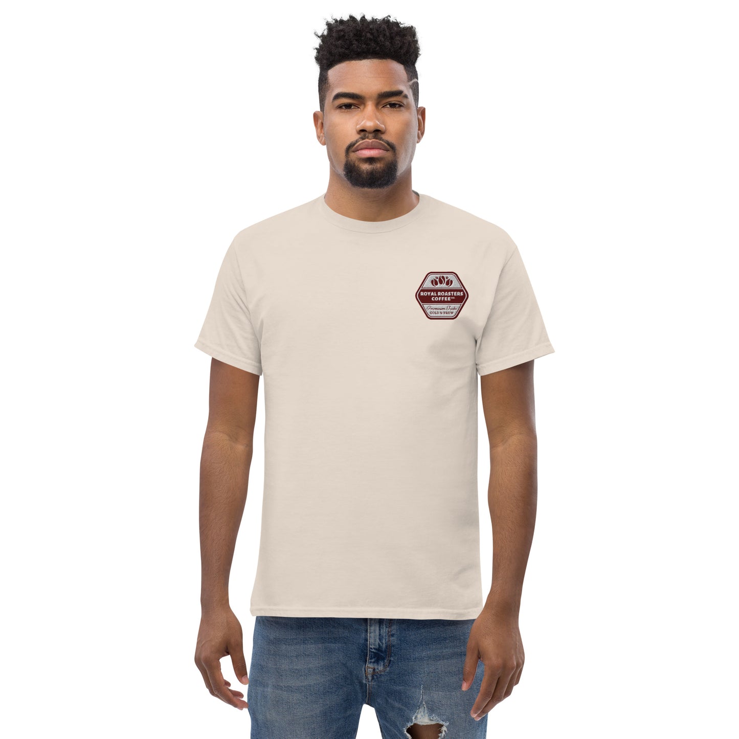 Royal Roasters Embroidered Men's Classic Tee