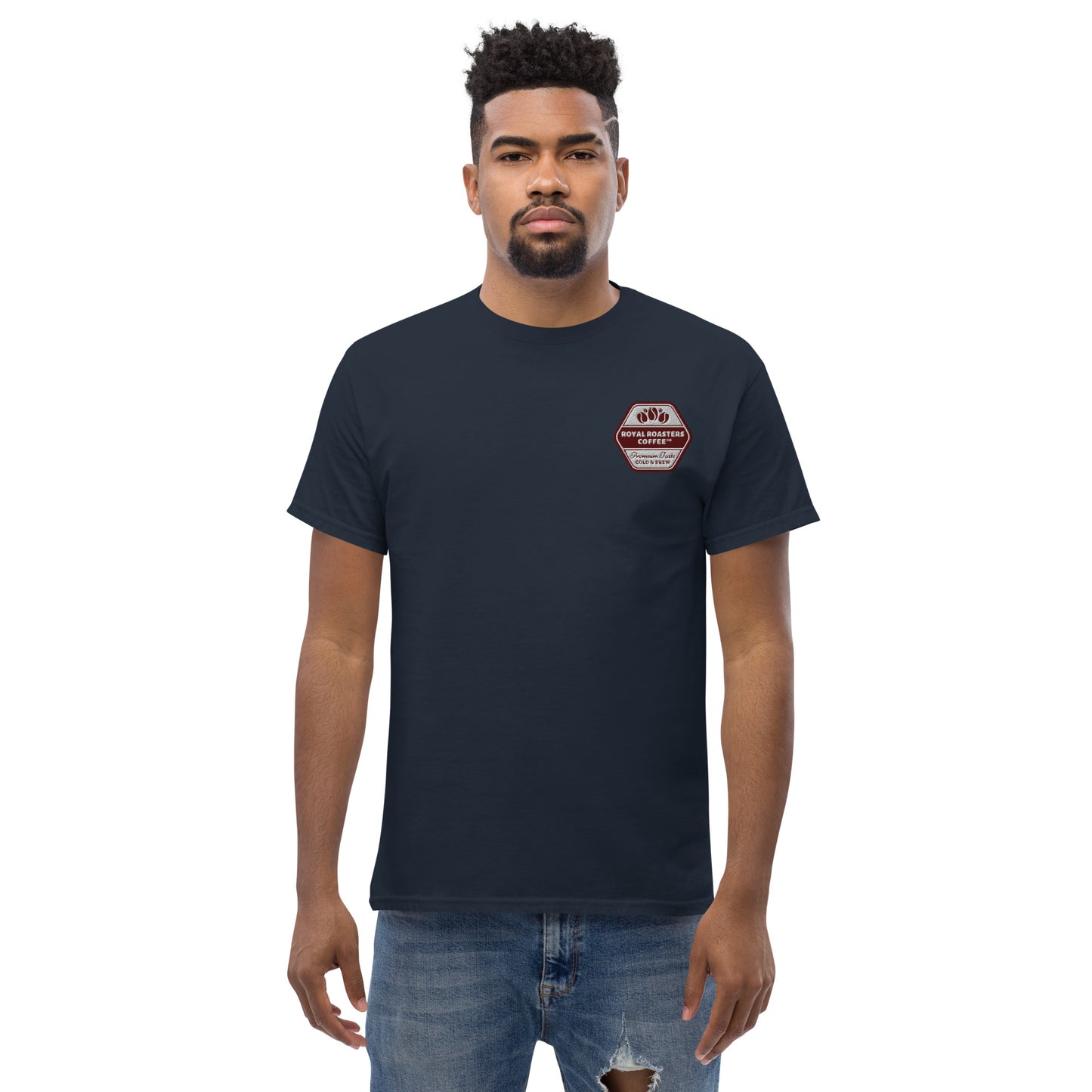 Royal Roasters Embroidered Men's Classic Tee