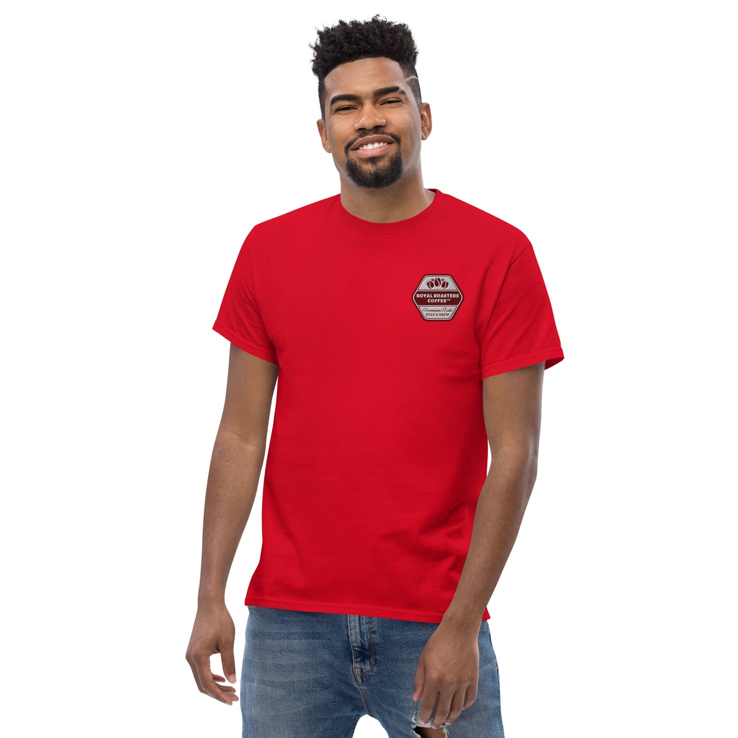 Royal Roasters Embroidered Men's Classic Tee