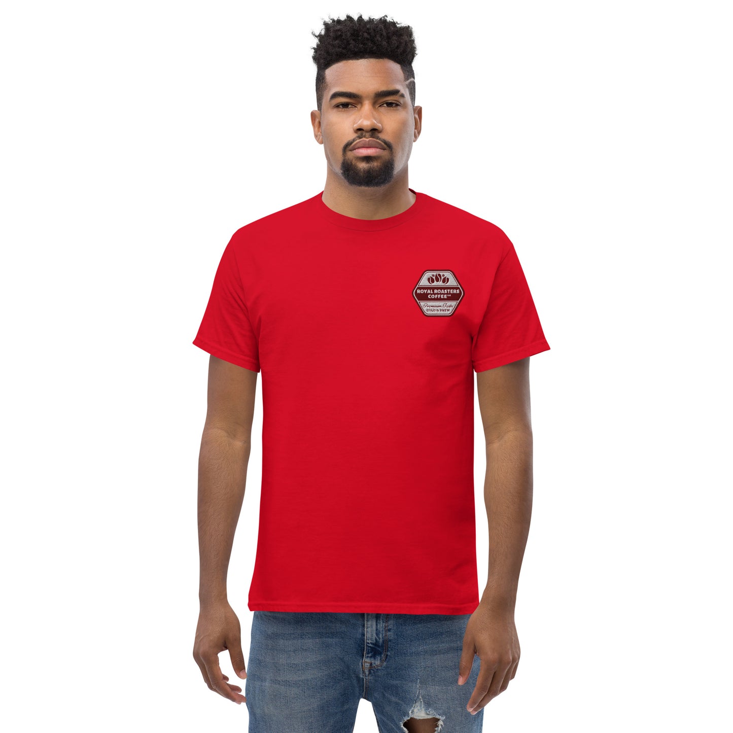 Royal Roasters Embroidered Men's Classic Tee