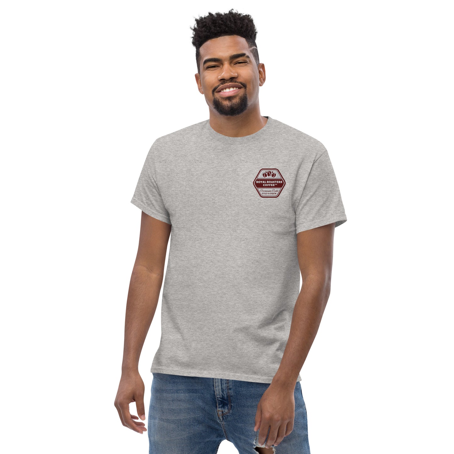 Royal Roasters Embroidered Men's Classic Tee