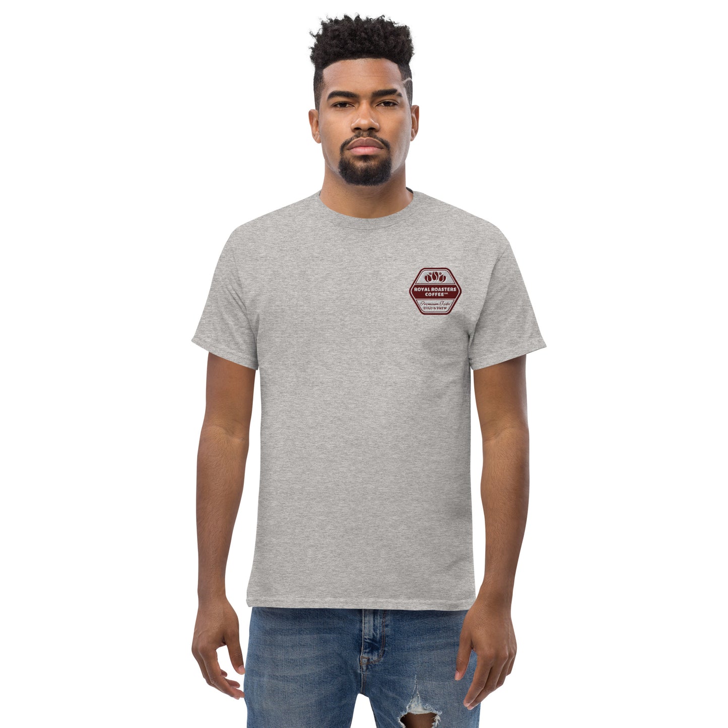 Royal Roasters Embroidered Men's Classic Tee