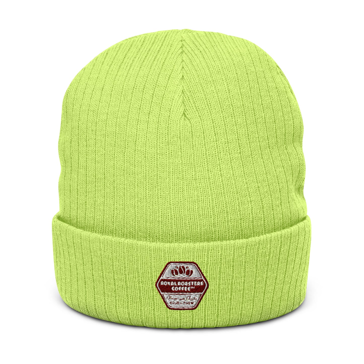 Royal Roasters Ribbed Knit Beanie