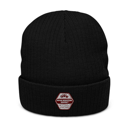 Royal Roasters Ribbed Knit Beanie