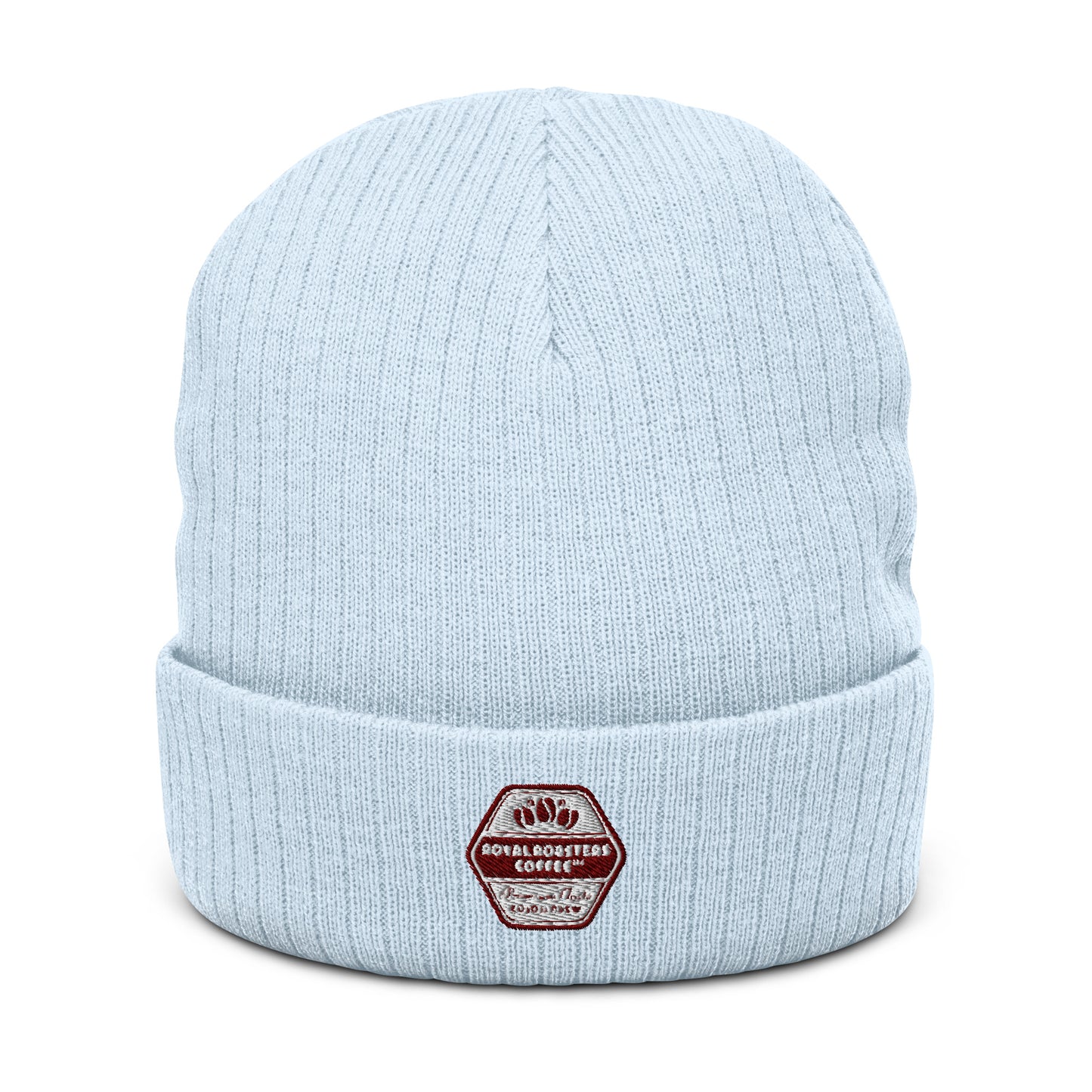 Royal Roasters Ribbed Knit Beanie