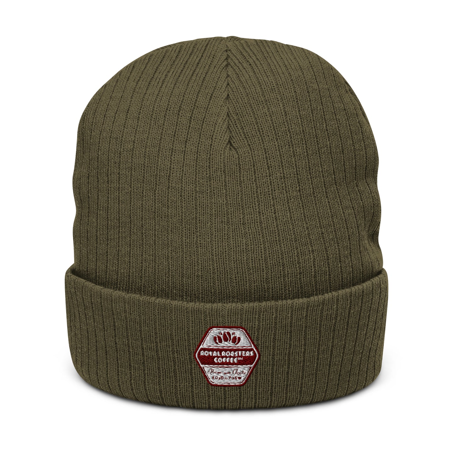 Royal Roasters Ribbed Knit Beanie